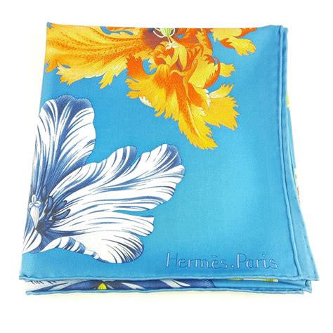 hermes tulipomanie scarf 90|Hermes tulipomanie scarf.